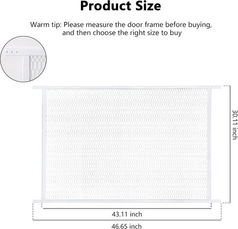 Guardian Steel Pet Grille (Brown 36 Inch) Screen Door Protector for Dogs Pets Cats Scratch Protector Replacement Screen Door Guard Pet Proof Rv Screen Door Grill Guards in Saudi Arabia