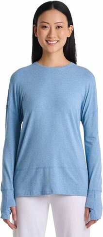Coolibar Upf 50+ Lumaleo Relaxed T -Shirt - Sun Sun Protection in Saudi Arabia