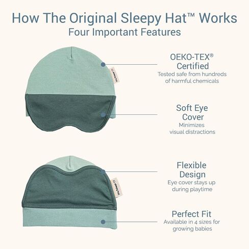 The Original Baby Sleep Mask & Soft Eye Shade – Newborn, Sun Hat & Beanie – Travel & Baby Gifts in Saudi Arabia