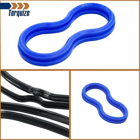 Valve Cover Gasket Set for Honda Accord, Civic, CR-V, Element, Crosstour, Acura CSX, ILX, RDX, RSX, TSX - 2.0L, 2.3L, 2.4L Engines 2002-2015 -OE# VS50614R, 12341-R40-A00 in Kuwait