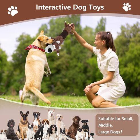 Dog Toys Cute Alligator Dog Toy Tough Plush Puppy Toy for Playtime, Training & Tug of War- Interactive Squeaky & Crinkle Chew Toy for Small to Large Dogs in Kuwait