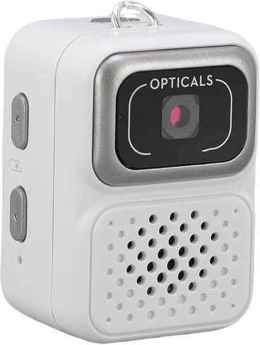 Dpofirs 128GB Mini Keychain Camera, Retro Photo Video Camera, 3 Filters, 0.96" Screen, Compact Camara Portable Video Recorder for Travel Study Recording (White) in Kuwait
