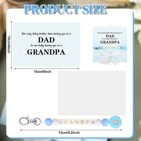 1 Kit New Auntie Gifts Promoted To Aunt Gift Pregnancy Announcement Gifts for Friends Announcement to future auntie Keychain in Kuwait
