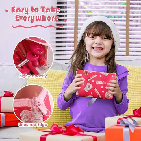 Pretend Makeup Kit for Kids 3-5, Blue Fake Makeup Set for Toddlers Girls, Play Makeup Gifts for Little Girls Age 3 4 5 6 7 Year Old, Make Up Toys Birthday in Saudi Arabia