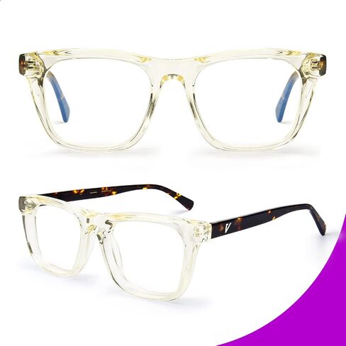 VISOONE Stylish Frame in Multiple Colors Blue Light Blocking Glasses for Men Women BONA in Saudi Arabia