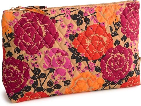 Vera Bradley Premium Cotton Large Pouch, Daffodils in Saudi Arabia