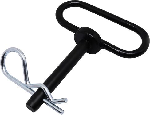 Hitch Pin 2 Pcs, 3/4 x 6-1/2 inch Tractor Towing Hitch Pin and Clip, Red Handle Trailer Hitch Pin Gate Pins for Towing RV, Truck, Boat, Car, Tractor (3/4x6-1/2) in Saudi Arabia