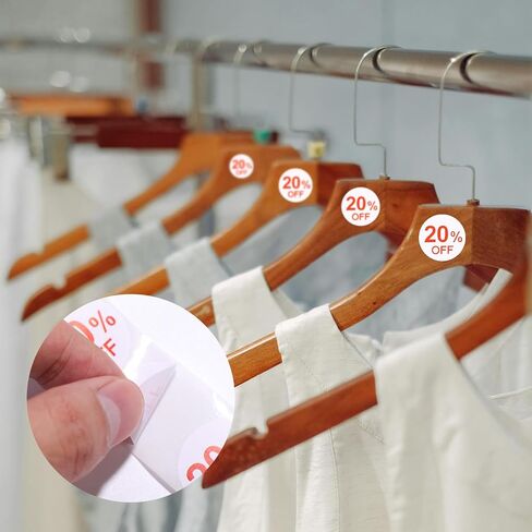 1000pcs Stickers, Round Self-Adhesive Percent Off Promotion Stickers Sign Discount Label for Retail Sale Promotion Clearance Markdown (1 Inch) in Saudi Arabia