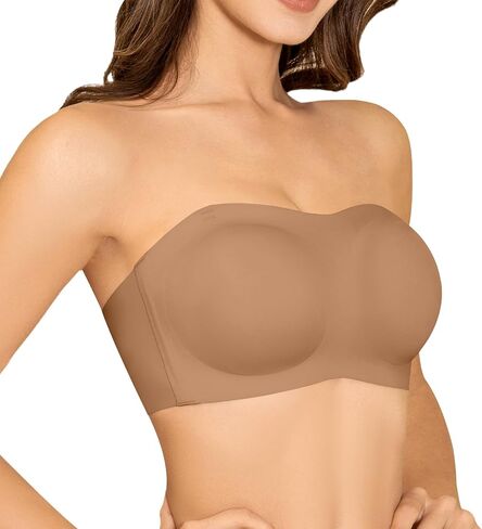 حمالات صامتة للنساء لا توجد أسطح داخلية ، قمة عصابة لاسلكية غير مرئية ، وتصميم مضاد للانزلاق مع أحزمة قابلة للإزالة ، وبشرة صدرية مريحة سلسة in Kuwait
