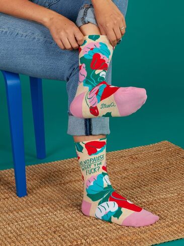 Blue Q Women's Funny Novelty Crazy Crew Socks with Sayings in Saudi Arabia
