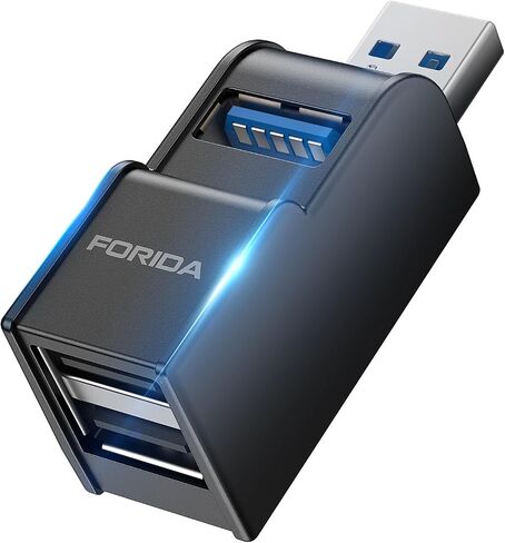 MINI USB HUB 3-PORT USB Flitter 1 في 3 OUT ، محول Expander USB مع منفذ نقل البيانات USBA 3.0 ، 2 منافذ USB 2.0 ، Dongle USB للكمبيوتر الشخصي ، أجهزة الكمبيوتر المحمولة ، Keyborad ، القرص الصلب المتنقل والمزيد in Kuwait