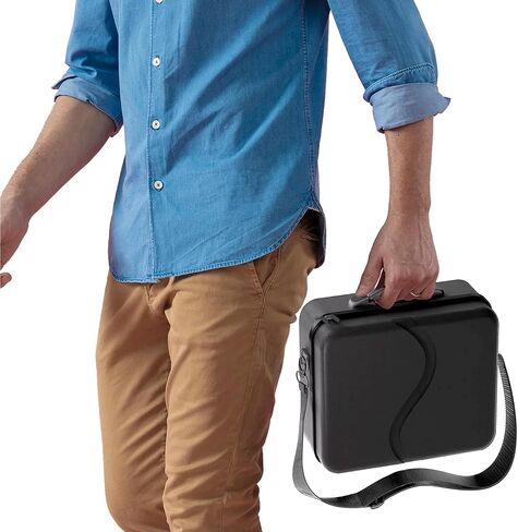 Gaekol All in One Carrying Case for Nintendo Switch 2(2025), Waterproof Large Hard Travel Storage Bag for Switch 2, Pro Controller, Joy-Cons Grip, Dock, 18 Game Card Slots and Accessories, Grey in Saudi Arabia