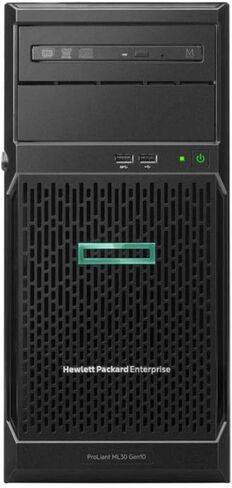 HPE ProLiant ML30 Gen10 Tower Server, Intel Xeon E-2124 Quad-Core 3.3GHz 8MB, 32GB DDR4 RAM, 8TB Storage, RAID, iLO 5, Windows 2019 in Saudi Arabia