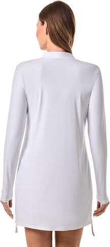 Coolibar UPF 50+ نساء Biscayne Ruche Swim Top - Sun Protection in Saudi Arabia