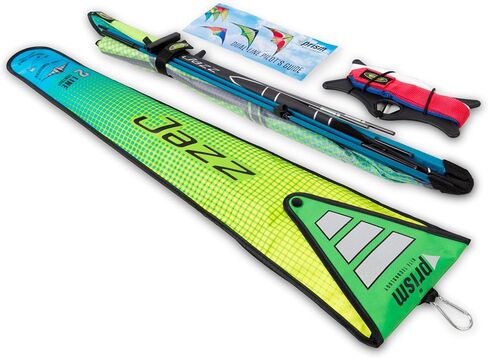 Prism Kite Technology JAZY Jazz 2.0 Dual-line Sport Kite, Infrared, Ready to Fly with Flying Lines, Wrist Straps, Winder, Instructions and Storage Bag in Saudi Arabia