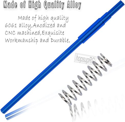Aluminum Center Drive Shaft CVD Upgrades Part for 1/8 Mojave 4X4 4S BLX RC Car,Alloy Center Driveshaft Axles Hops Up,Replaces ARA311170 Red in Saudi Arabia