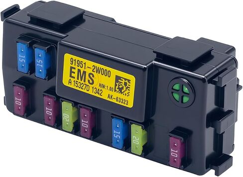 Engine Small Fuse Box Compatible for Hyundai Elantra 2014-2016 Black 919513X100 91951-3X100 in Saudi Arabia