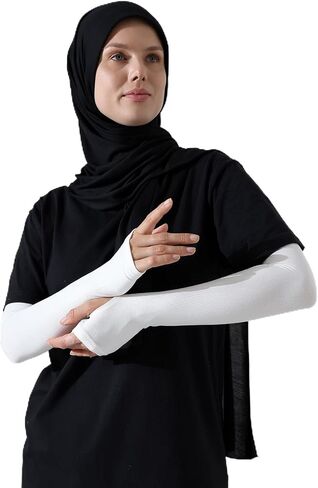 ihvan على الإنترنت ، أكمام الحجاب للنساء ، كم من الذراع الإسلامي للصلاة ، أكمام متواضعة للنساء لليئة لتغطية الذراعين in Saudi Arabia