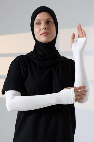 ihvan على الإنترنت ، أكمام الحجاب للنساء ، كم من الذراع الإسلامي للصلاة ، أكمام متواضعة للنساء لليئة لتغطية الذراعين in Saudi Arabia