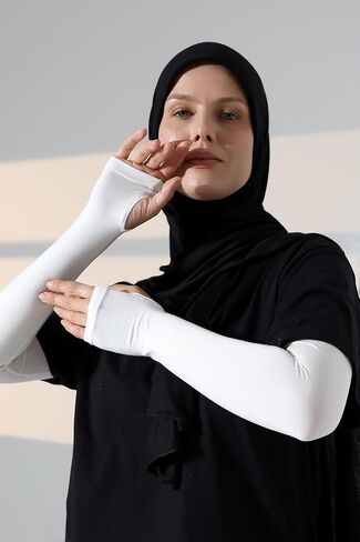 ihvan على الإنترنت ، أكمام الحجاب للنساء ، كم من الذراع الإسلامي للصلاة ، أكمام متواضعة للنساء لليئة لتغطية الذراعين in Saudi Arabia