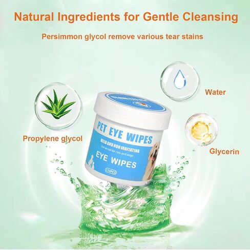 Pet Glove Wipes for Dogs and Cats, Extra Thick Dog Wipes Cleaning Deodorizing, Rinse Free Cleaning Gloves Dog Washing Gloves, Cat Gloves for Grooming for Pet Dry Cleaning, Daily Care and Travel 6 Pcs in Kuwait