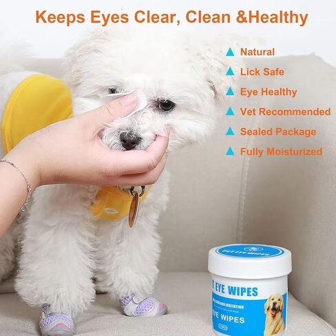 Pet Glove Wipes for Dogs and Cats, Extra Thick Dog Wipes Cleaning Deodorizing, Rinse Free Cleaning Gloves Dog Washing Gloves, Cat Gloves for Grooming for Pet Dry Cleaning, Daily Care and Travel 6 Pcs in Kuwait
