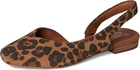 TOMS Womens Alene Slingback Flats Casual - Black in Saudi Arabia