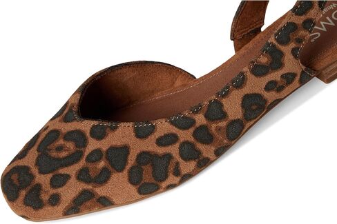 TOMS Womens Alene Slingback Flats Casual - Black in Saudi Arabia