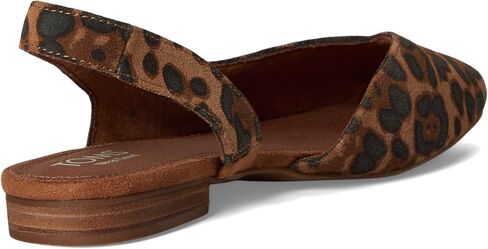 TOMS Womens Alene Slingback Flats Casual - Black in Saudi Arabia