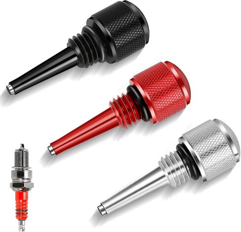 55201 Dipsctic Magnetic Oil Disciptic متوافق مع Yama-Ha Westing-House-Horse Horse Generator Predator 212 196cc Coleman CT200U BT200X Mini Bike Pression (Silver ، Red ، Black) in Saudi Arabia