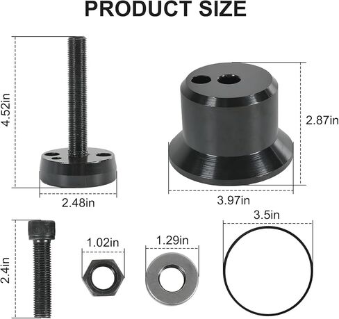 JDMSPEED 303-1514 6.7L Rear Crankshaft Seal Installer Tool Fits for 2011-2021 Ford Super Duty F250/F350/F450/F550 2016-2021 F650/F750 6.7L Power Stroke Diesel #Alt ST-137B in Kuwait