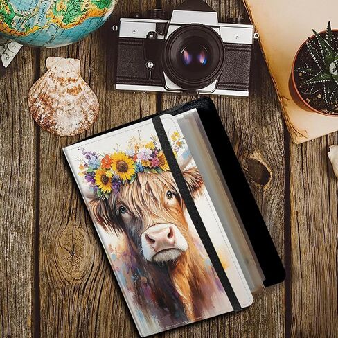 صور ألبوم 4 × 6 - 120 صورة تغطية جلدية بو ، ألبوم صغير لطيف مع فرقة مرنة قوية ، لألبوم كتاب عائلة عائلة الزفاف ، كات على رف الكتب in Kuwait