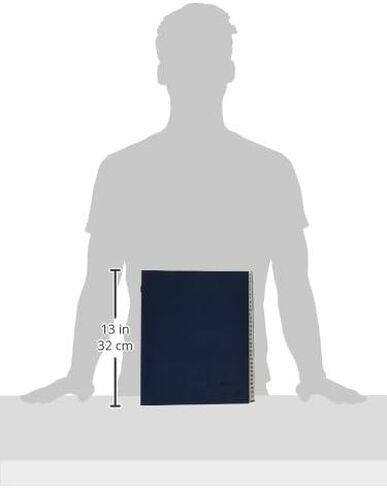 Pendaflex DDF3OX Expanding Desk File, A-Z, Letter Size, Acrylic-Coated Pressboard, Dark Blue in Kuwait