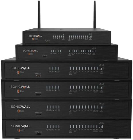 SonicWall TZ280 - Secure Upgrade - 3-Year Advanced Edition with 1 Year CSE (03-SSC-6933) - Next-Generation Firewall – 940 Mbps Throughput, 750 Mbps Threat Prevention in Saudi Arabia