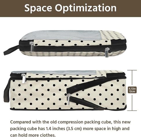 7 Pcs Compression Packing Cubes for Travel, Waterproof Suitcase Luggage Backpack Organizer with Toiletry Bag Travel Essentials for Women/Men-Flowers in Saudi Arabia