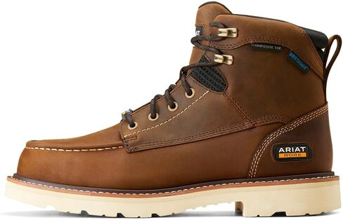 ARIAT MEN'S RED LIFT 6 "Boot Toe Composite Toe Composite ، الأسود ، 11.5 in Kuwait