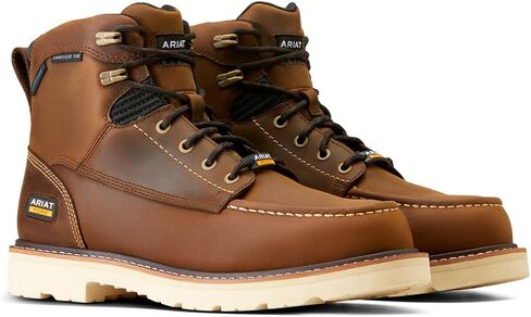 ARIAT MEN'S RED LIFT 6 "Boot Toe Composite Toe Composite ، الأسود ، 11.5 in Kuwait