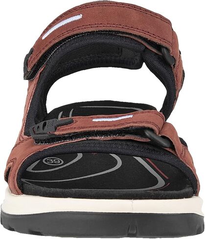 Ecco Women's Yucatan Sport Sandal ، Straw Nubuck متعدد الألوان ، 11-11.5 in Kuwait