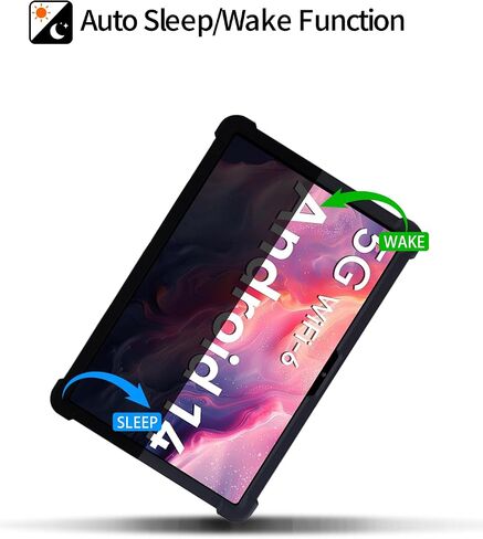 بالنسبة إلى حالة قرص Domaton D105 10.1 بوصة ، فإن Bovugac Soft Silicone قابل للتعديل معمل الصدمات ودية لـ Domaton D105 10.1 "Tablet (Rainbow) in Saudi Arabia