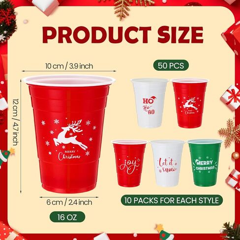 Domensi 50 Pcs Hawaiian Luau Party Decorations Cups 16 oz Disposable Party Cups for Tropical Luau Pool Beach Birthday Supplies in Saudi Arabia