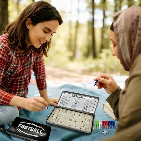 Football Travel Game,Tabletop Football Games,Football Board Game,Travel Game Baseball Football Knuckle Dice Table Game for Adults (Football) in Saudi Arabia