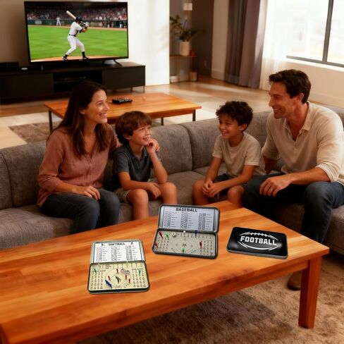 Football Travel Game,Tabletop Football Games,Football Board Game,Travel Game Baseball Football Knuckle Dice Table Game for Adults (Football) in Saudi Arabia