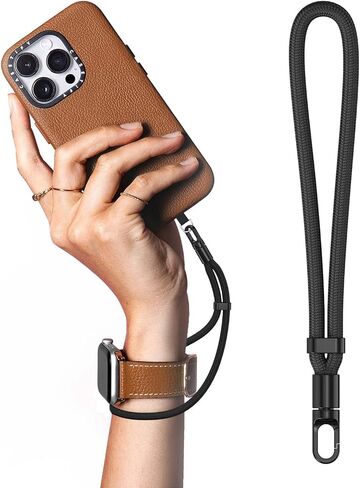 Phone Lanyard (2 Sets), Anti Theft Phone Strap, Hand Wrist Lanyard with Tether Tabs for Smartphones, Adjustable Cell Phone Lanyard Strap with 360° Rotating Hook in Saudi Arabia