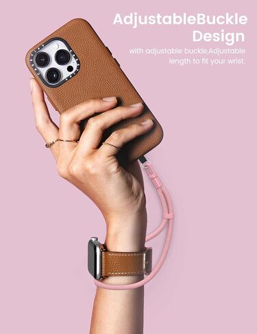 Phone Lanyard (2 Sets), Anti Theft Phone Strap, Hand Wrist Lanyard with Tether Tabs for Smartphones, Adjustable Cell Phone Lanyard Strap with 360° Rotating Hook in Saudi Arabia