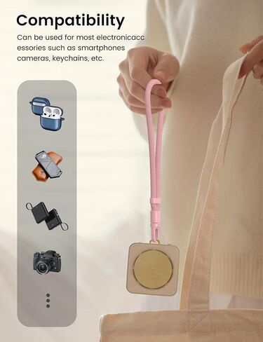 Phone Lanyard (2 Sets), Anti Theft Phone Strap, Hand Wrist Lanyard with Tether Tabs for Smartphones, Adjustable Cell Phone Lanyard Strap with 360° Rotating Hook in Saudi Arabia