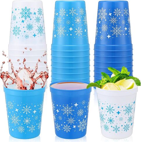 24 Pcs Crayon Party Supplies 16 oz Plastic Cups Bulk Back to School Crayon Rainbow Reusable Drinking Cups for First Day of School Preschool Classroom Birthday Teacher Gift(Colorful) in Saudi Arabia