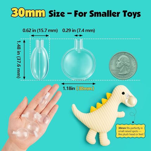 Squeakers for Dog Toys, 12pcs 30mm Replacement Dog Toy Squeakers in Kuwait