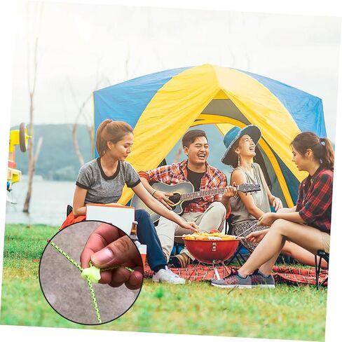 Triangle Rope Buckle Tent Rope Lopuster للتخييم المشي لمسافات طويلة في الهواء الطلق أنشطة خفيفة الوزن محمولة in Kuwait