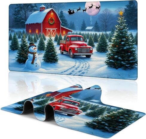 خريطة الأرض الوسطى كبيرة من ألعاب الماوس الممتدة خريطة الخيال XXL Mousepad Desk Pad للوحة المفاتيح والماوس ، القاعدة المطاطية غير المنقولة مع حواف خياطة لديكور مكتب المكتب ، 31.5 × 15.8 في in Kuwait