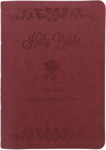 Personalized Saint Thérèse Bible (NABRE Edition) – Custom Engraved Catholic Bible – Elegant Devotional Gift for Prayer & Study in Saudi Arabia